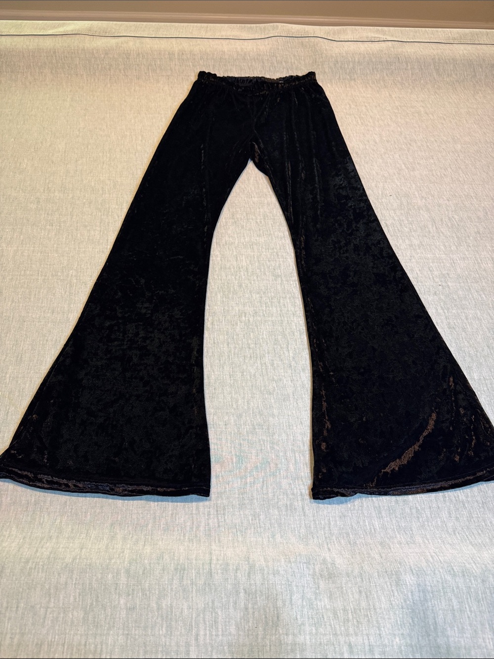 Xhilaration Black Velvet Flare Pants
